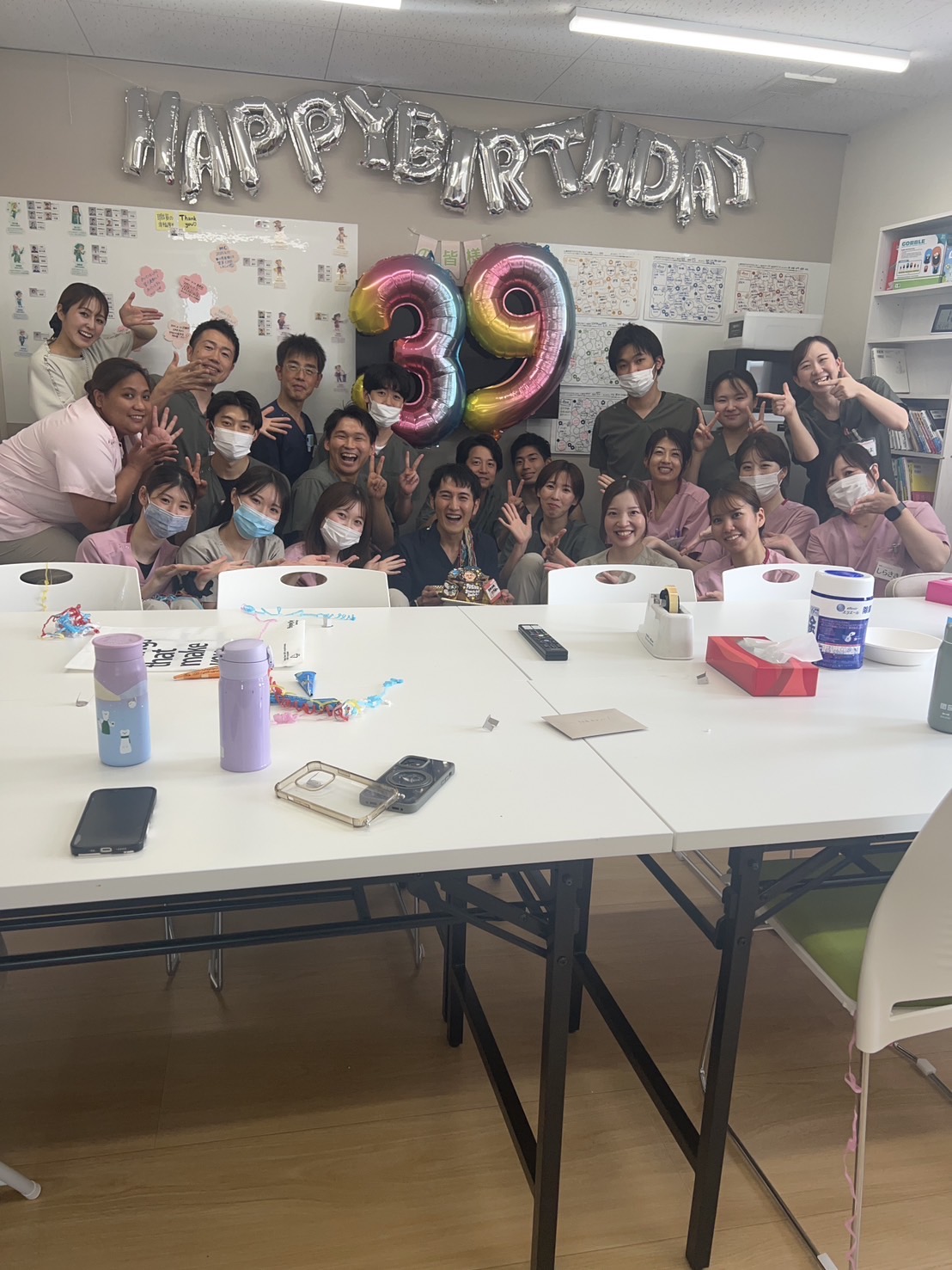 スタッフのお誕生日お祝い