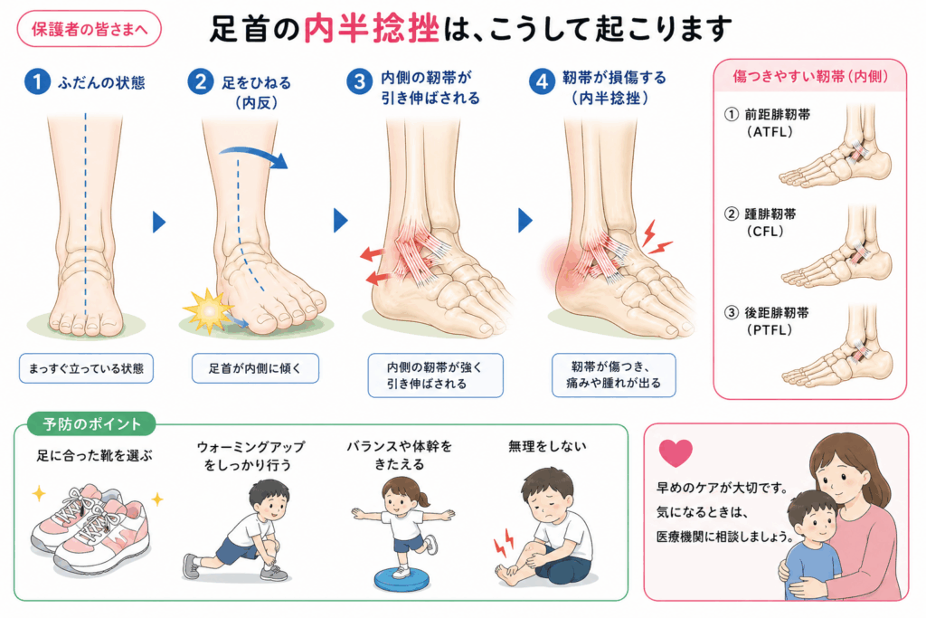 子供の捻挫 | さくら通り整形外科クリニック