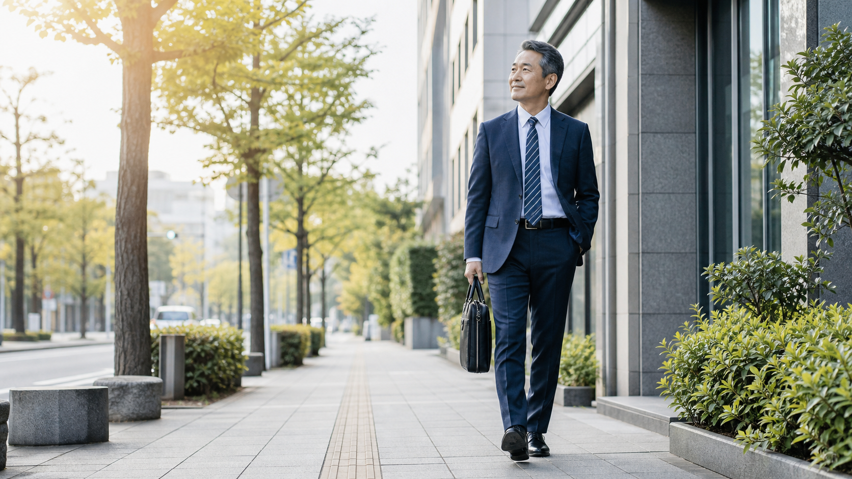 健康管理を続けながら会社を支える経営者